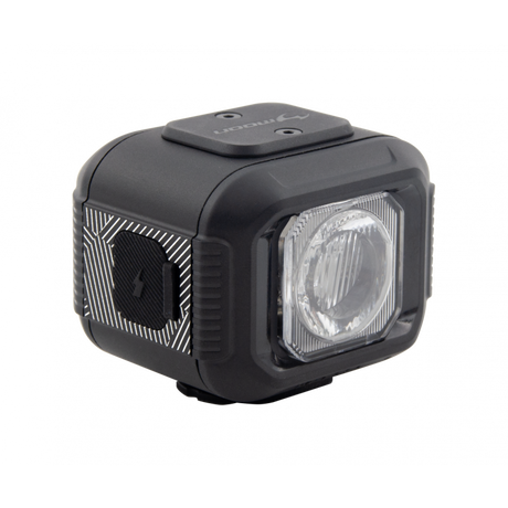 Moon Titan Mini Bike Light Black - 700 Lumen Front Light, USB Rechargeable