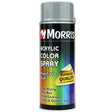 Morris Acrylic Spray Paint Silver Grey 400ml - RAL 7001