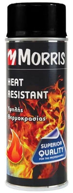 Morris Heat Resistant Black Spray 400ml