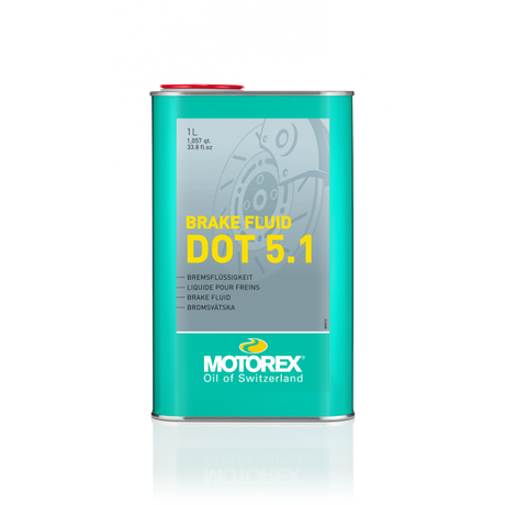 Motorex DOT 5.1 Brake Fluid - High-Performance Hydraulic Fluid for ABS & ASR Systems