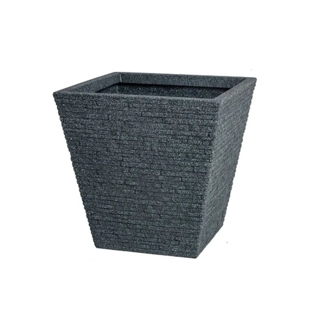 Moy Slate Pewter Stone Planter