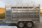 M-Tec 12ft x 6ft Twin Axle Livestock Trailer
