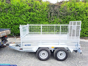 M-Tec 8ft x 4ft 2" Twin Axle Trailer