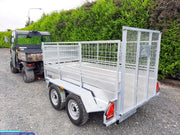 M-Tec 8ft x 4ft 2" Twin Axle Trailer
