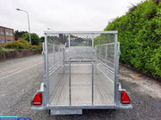 M-Tec 8ft x 4ft 2" Twin Axle Trailer