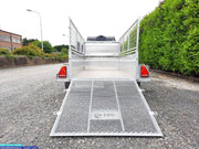 M-Tec 8ft x 4ft 2" Twin Axle Trailer