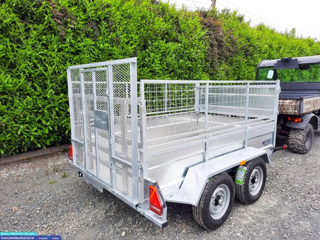 M-Tec 8ft x 5ft Twin Axle Trailer