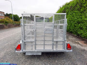 M-Tec 8ft x 5ft Twin Axle Trailer