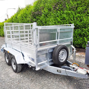 M-Tec 8ft x 5ft Twin Axle Trailer