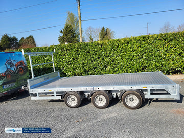 M-Tec Flatbed Trailer 10ft x 5ft6