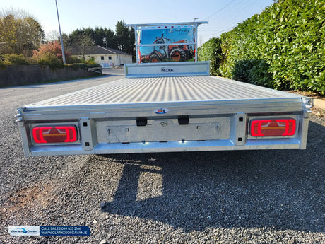 M-Tec Flatbed Trailer 10ft x 5ft6
