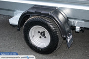 M-Tec 7ft4" x 4ft 4" Quad Master Trailer with Side Access Gate