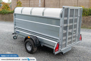 M-Tec 8ft x 4ft Trailer with Rear Access Gate & Canopy
