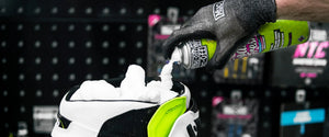 Muc-Off Foam Fresh Soft Material Cleaner 400ml - Instant Foaming Action for Helmets & Gear