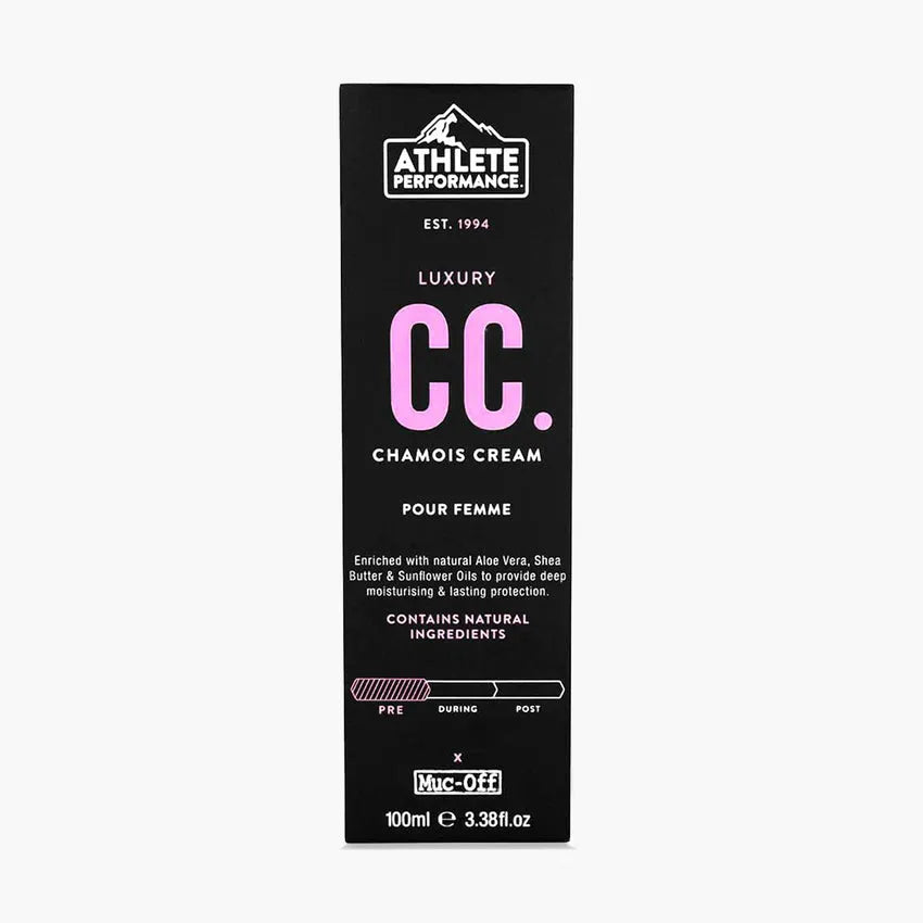 Muc-Off Ladies Chamois Cream - 100ml  Anti-Chafe & Moisturising  pH Balanced