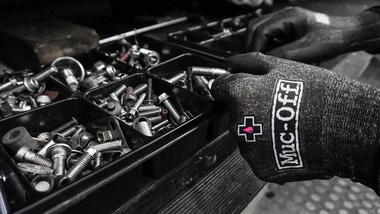 Muc-Off Mechanics Gloves - 360° Protection & Grip for Maintenance