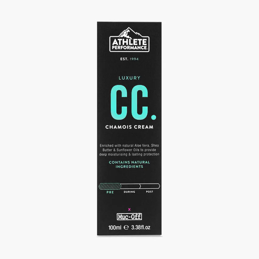 Muc-Off Men's Chamois Cream - 100ml | Anti-Chafe & Moisturising | pH Balanced
