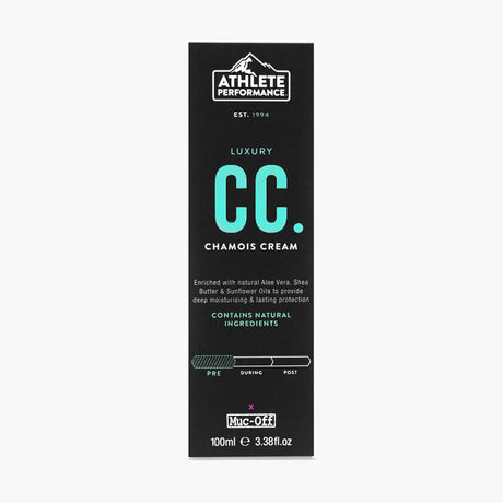 Muc-Off Men's Chamois Cream - 100ml | Anti-Chafe & Moisturising | pH Balanced