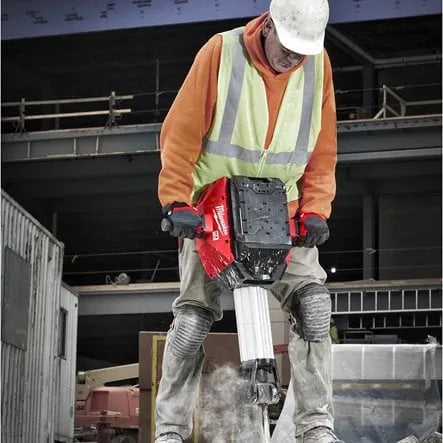 Milwaukee MX Fuel 25KG Class 28mm Hex Demolition Hammer + x2 Free Batteries