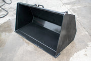 NEW 54inch / 4’6 loader bucket with skid steer brackets