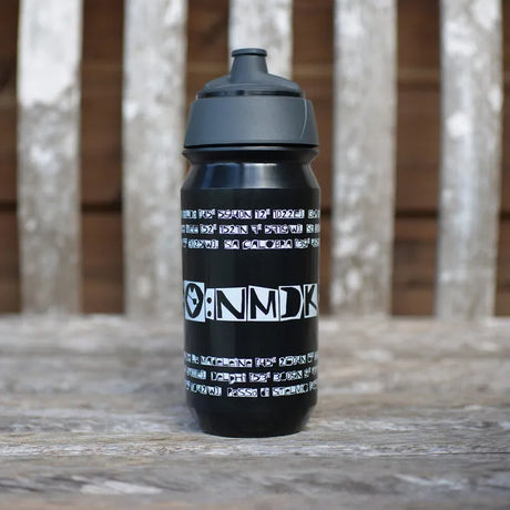 JOYRIDE CO-ORDS Black & White Bidon | 500ml Leakproof Recyclable Cycling Water Bottle