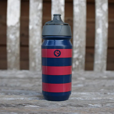 REKON Navy/Red Bidon | 500ml Biobased Leakproof Cycling Water Bottle