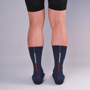 NMDK SQUADRA CORSA Performance Cycling Socks - Navy  | PROLEN Thermoregulating Sock