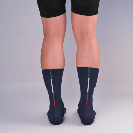 NMDK SQUADRA CORSA Performance Cycling Socks - Navy  | PROLEN Thermoregulating Sock