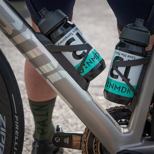RULE #13 Black/Mint Bidon | 500ml Biobased Leakproof Cycling Water Bottle