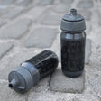 WATT UP Bidon Smoke/Black | 500ml Premium Leakproof Cycling Water Bottle