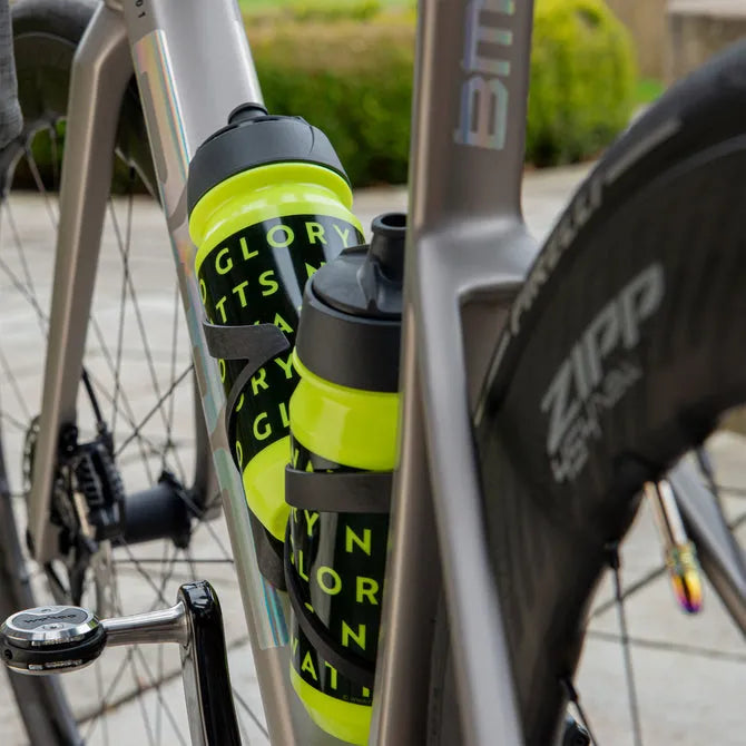 WATT UP Fluorescent Bidon | 500ml Leakproof, Recyclable Cycling Water Bottle