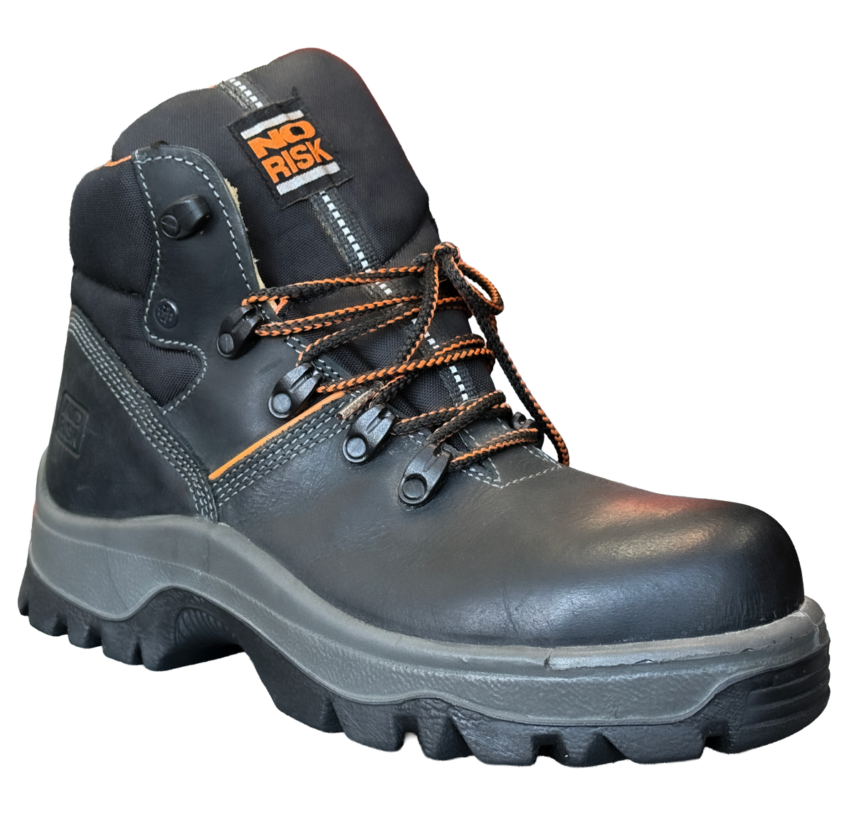 No Risk Armstrong Nebraska S3 Safety Boot - Black