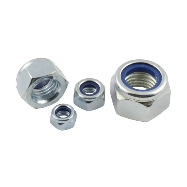 Nyloc Lock Nut Zinc M8 -8X1.25T 