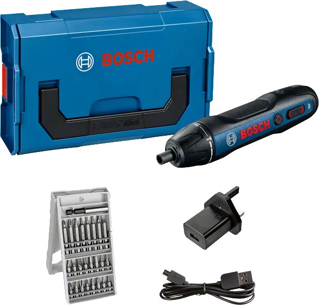 Bosch GO Gen 2 Cordless Screwdriver - 5 Torque Settings, Dual Activation