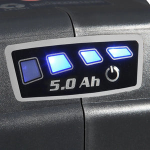 Oleo-Mac 40V Battery 5Ah (54030031) - Lithium-Ion, Fast Charging, 4-LED Display