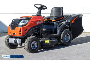 Oleo-Mac Ride On Mower OM92R/16K - 16hp 36" with Mulching Kit & 300L Grass Collector