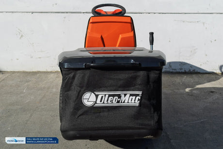 Oleo-Mac Ride On Mower OM92R/16K - 16hp 36" with Mulching Kit & 300L Grass Collector