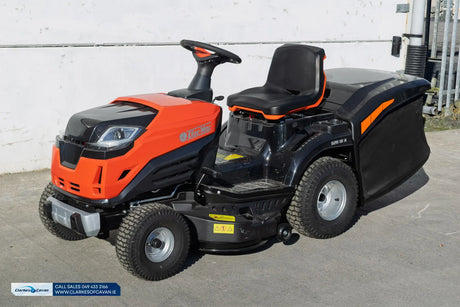 Oleo-Mac Ride On Mower OM92R/16K - 16hp 36" with Mulching Kit & 300L Grass Collector