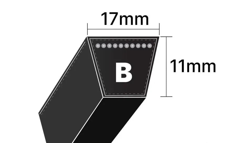 Optibelt VB Classical V-Belt B77 | 1950mm Length | Durable & Universal