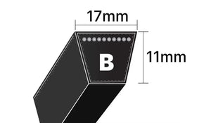 Optibelt VB Classical V-Belt B77 | 1950mm Length | Durable & Universal