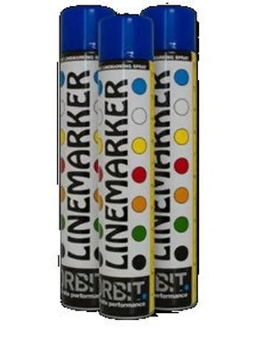 Orbit Line Marker Aerosol 750ml | Permanent High-Quality Line Marking Paint