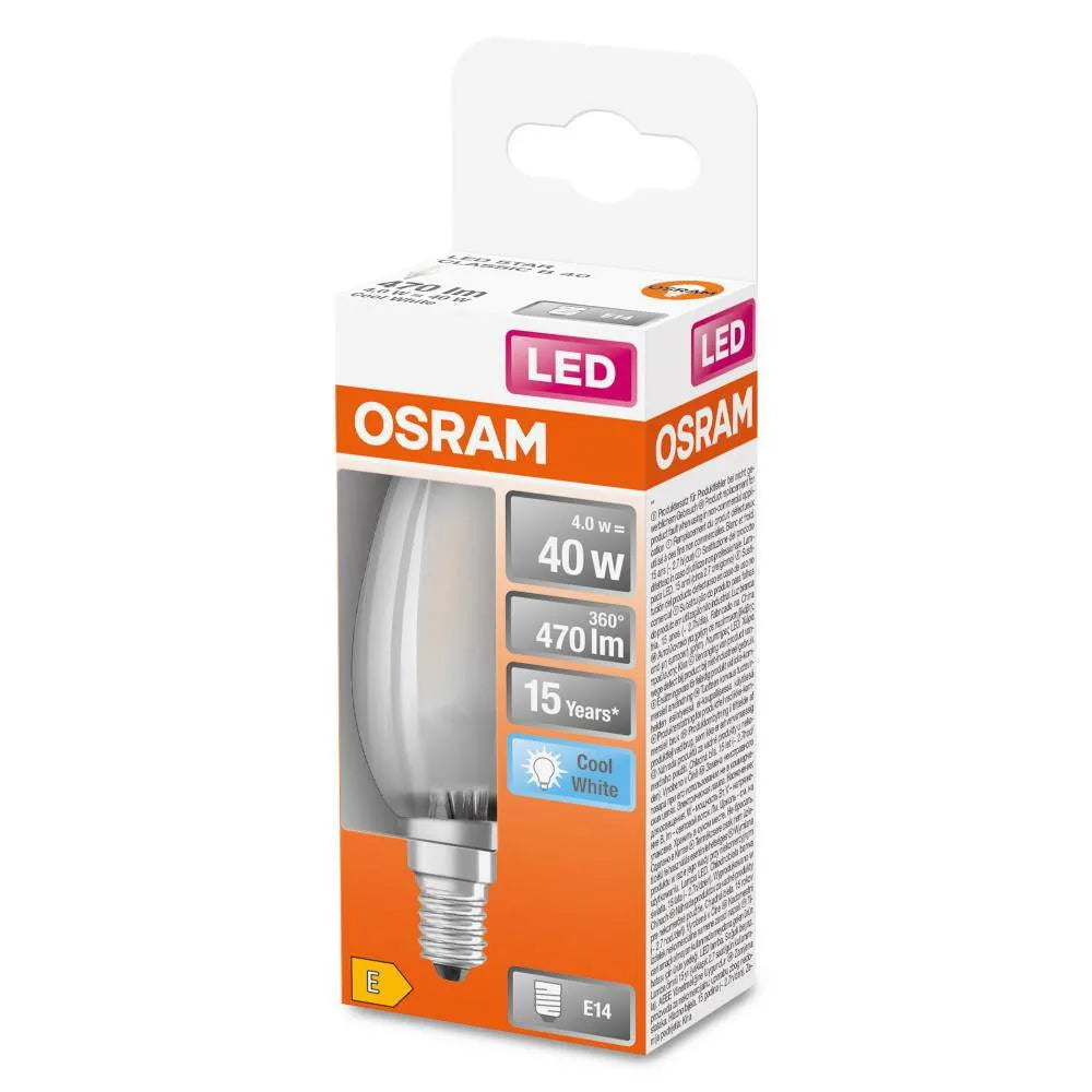 OSRAM 4058075437128 LED (monochrome) EEC E (A - G) E14 Candle shape 4 W = 40 W