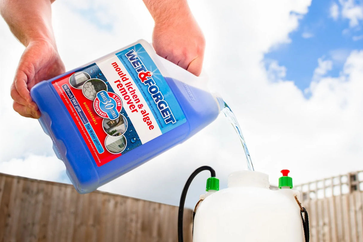 Wet & Forget 5 Litre Mould, Moss, Algae & Lichen Remover