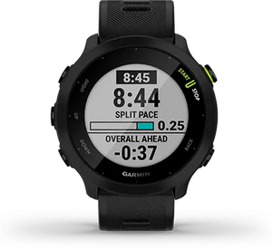 Garmin Forerunner 55 GPS Smartwatch Grey | Lightweight, Long Battery Life, Advanced Training Features