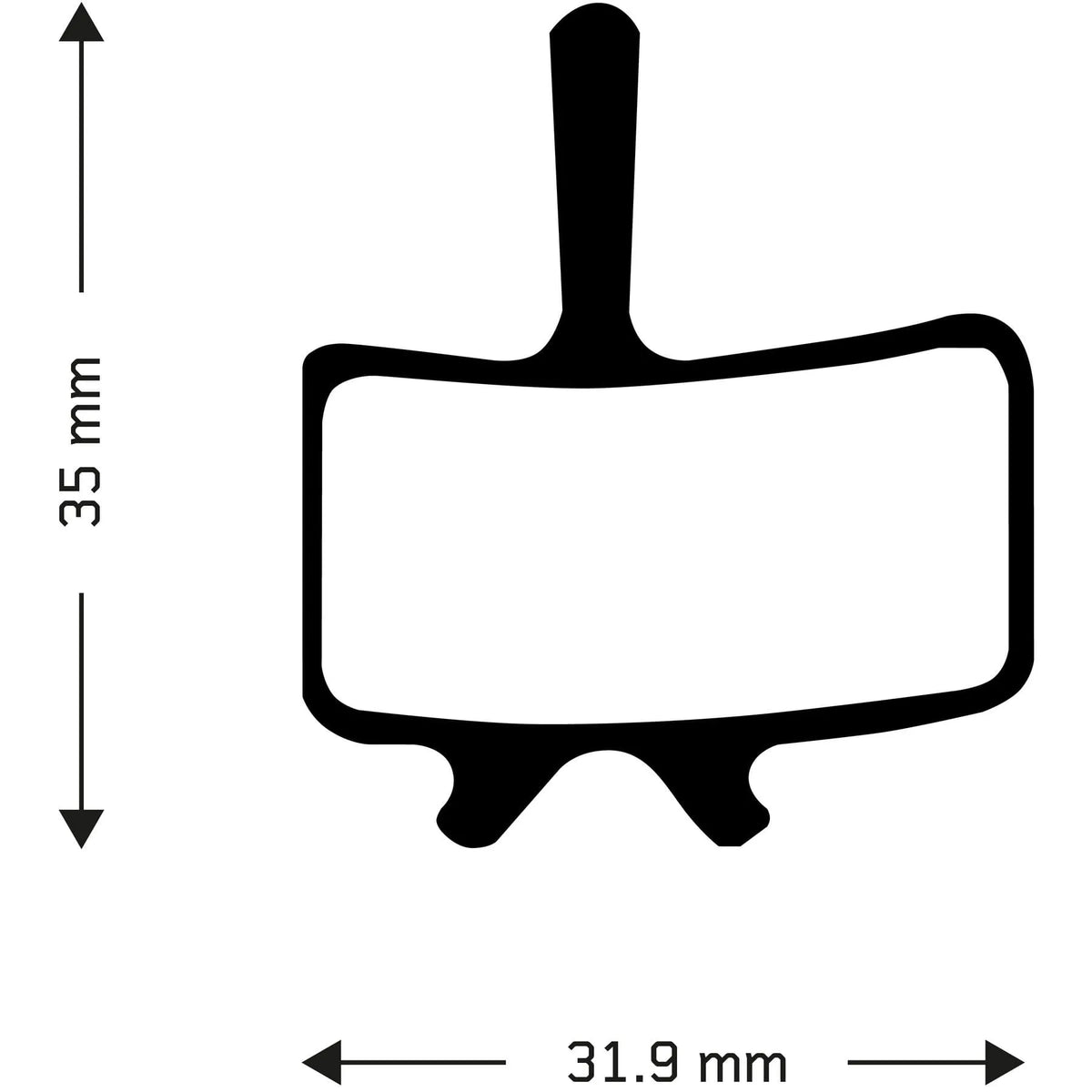 Aztec Organic Disc Brake Pads - Avid Juicy Series & BB7 Compatible