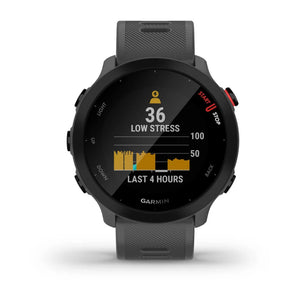 Garmin Forerunner 55 GPS Smartwatch Grey | Lightweight, Long Battery Life, Advanced Training Features