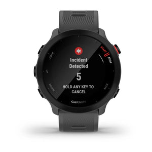 Garmin Forerunner 55 GPS Smartwatch Grey | Lightweight, Long Battery Life, Advanced Training Features