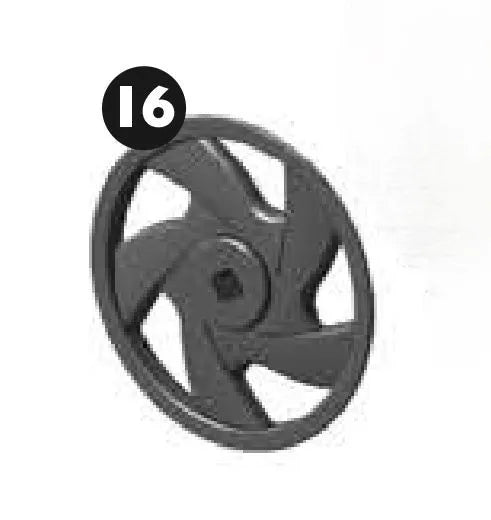 Peg Perego Ducati Mini Evo & Mini Puppy Rear Hubcap - Genuine Replacement Part