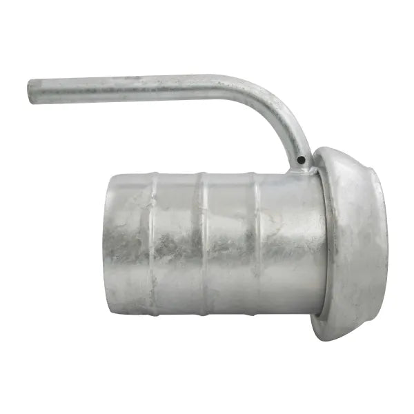 Perrot Male Coupling G8834 - 6in Galvanised Quick Attach with Hosetail