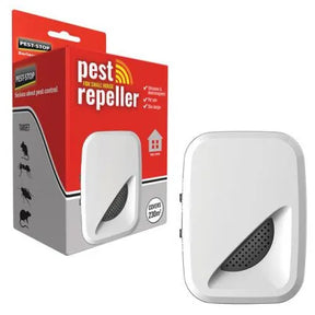 Pest-Stop Pest Repeller for Small House - Electronic Indoor Device with Electromagnetic Waves